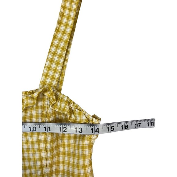 Fashion On Earth Women's Plaid Romper - Picture 4 of 5